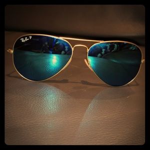 Ray-Ban Aviator Blue Flash